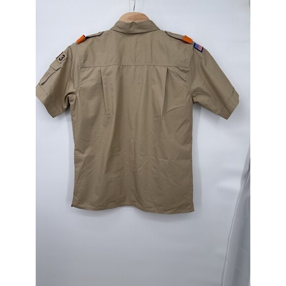 Boy Scouts Of America  Uniform Shirt w/ Patches L  good condition - Picture 4 of 11